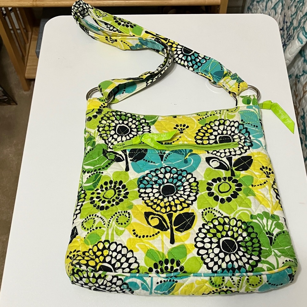 Colorful Vera Bradley Hipster Crossbody Bag